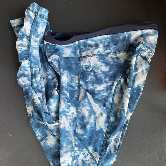 LULULEMON TIE DYE SPEED TIGHT III SIZE 4 - Picture 5 of 8